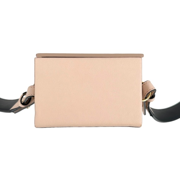 FENDI Pink Vertical Crossbody Logo Box Bag - Picture 8 of 14